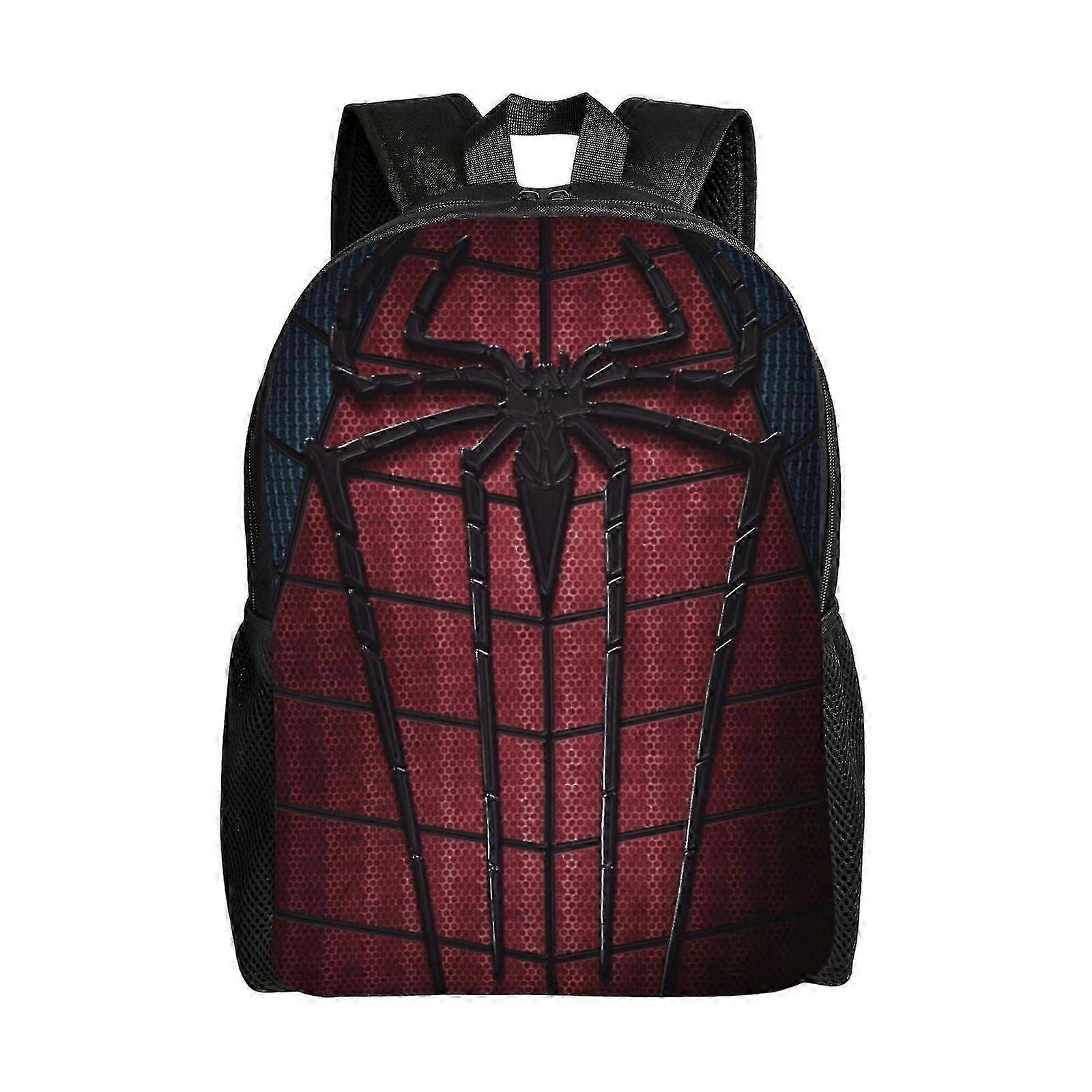 i1746 Spider Man Backpack, Travel Laptop Backpack, Water Resistant College School Computer Bag, Durable o1746 25-26