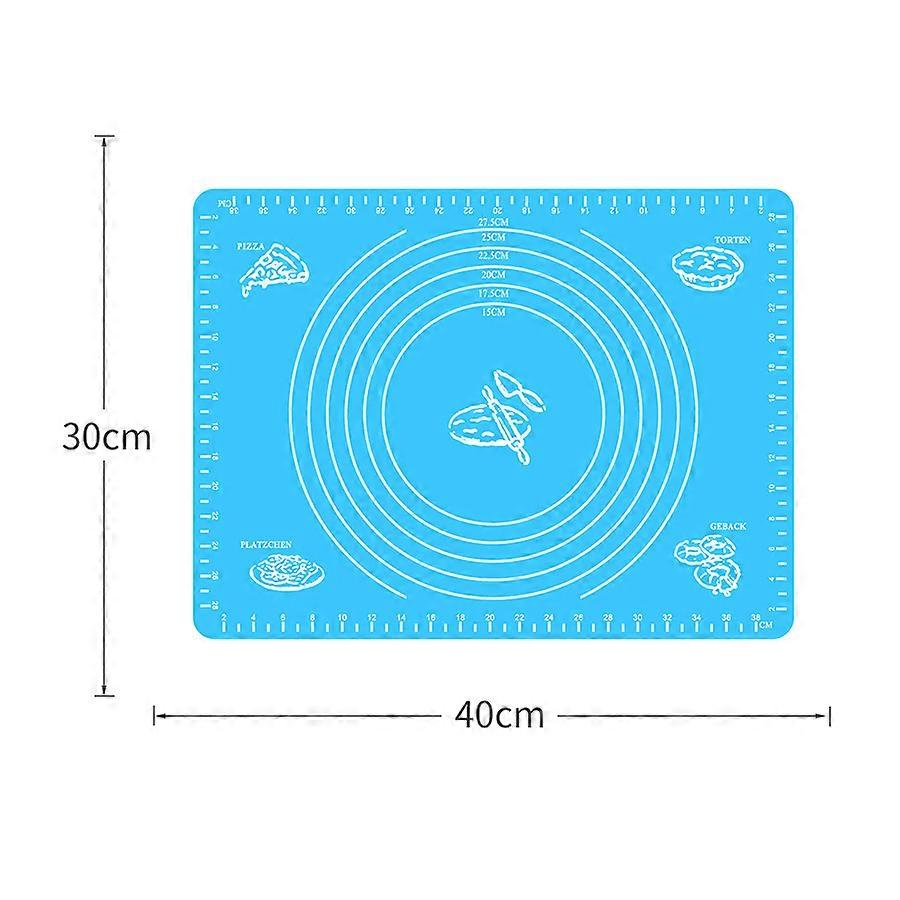 Extra Large Silicone Kneading Dough Mat Cookie Pastry Baking Pads Kitchen Table Mat Non-Stick Paste Flour Table Sheet Bakeware