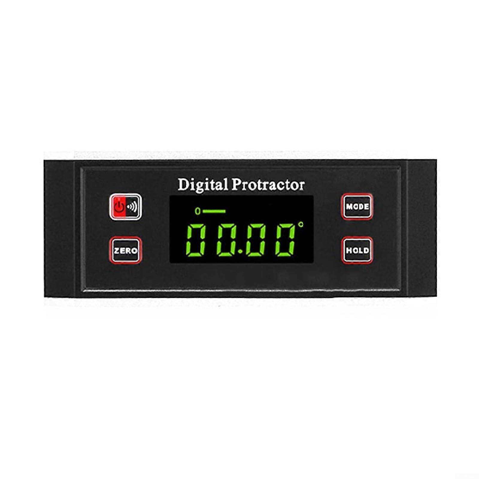 Digital Inclinometer Angle Finder IP54 Waterproof Magnetic Base Large LCD Backlit Display