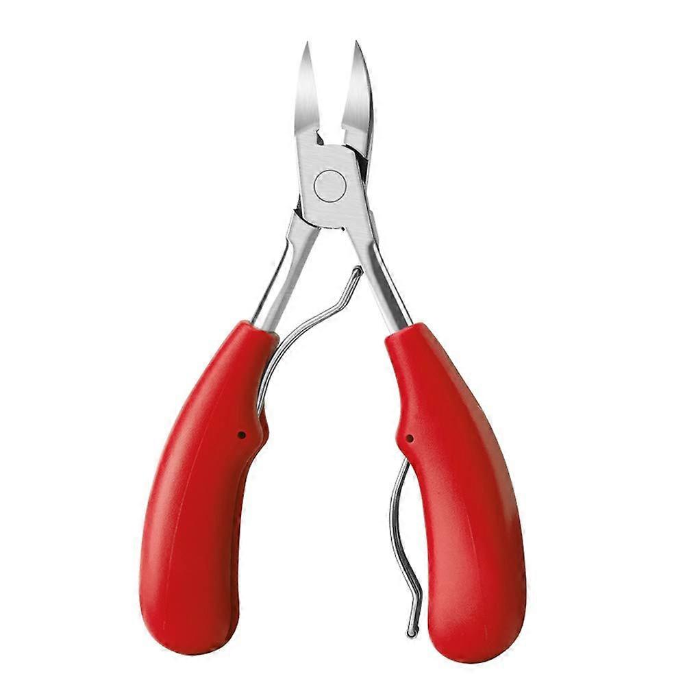 Professional Stainless Steel Nail Clipper for Thick Toenails with Durable Spring Action