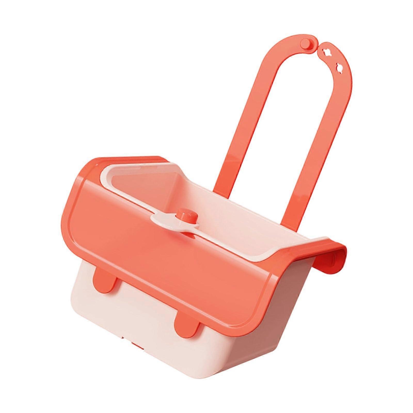 Kitchen Sink Strainer Basket with Touch Activated Auto Dump, Faucet Mounted Space Saving Design