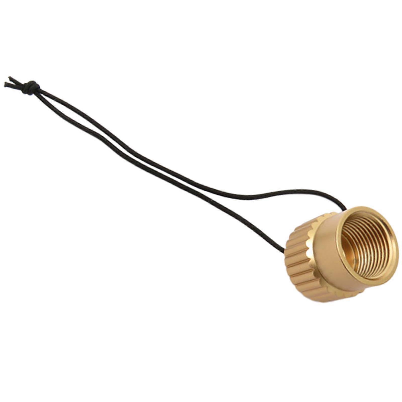 Scuba Diving Regulator Cap 6061 Aluminum DIN Plug Dustproof Valve Protector Gold