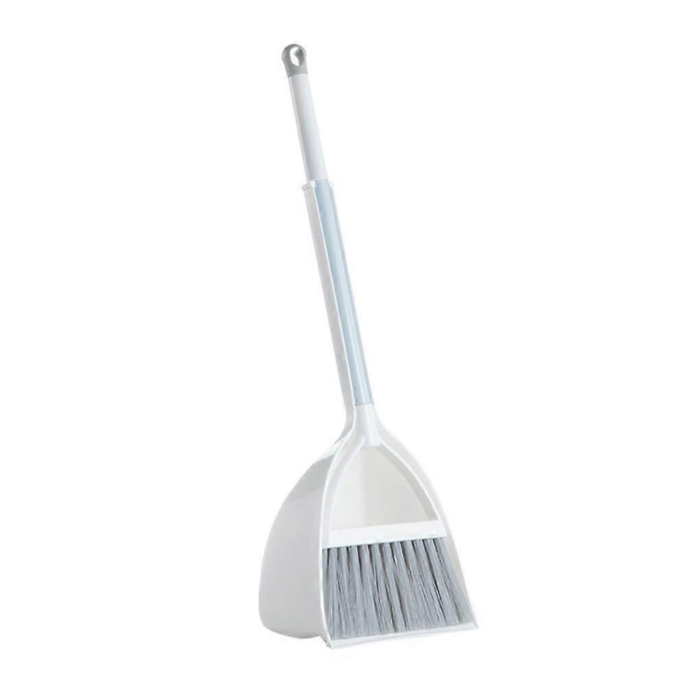 2pcs Durable Plastic Broom and Dustpan Set for Easy Household Cleaning