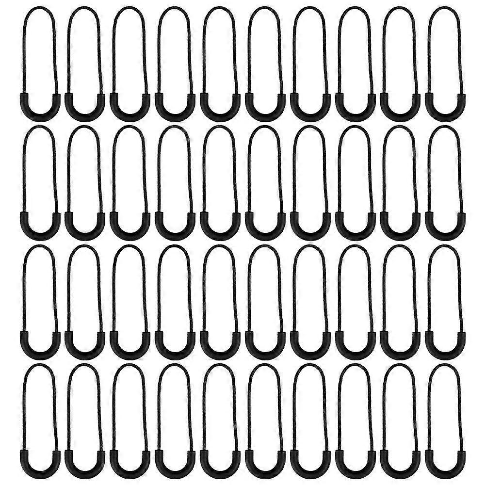 50pcs Zipper Pull Ropes Semicircle Zipper Pull Hanging Ropes Bag Accessories