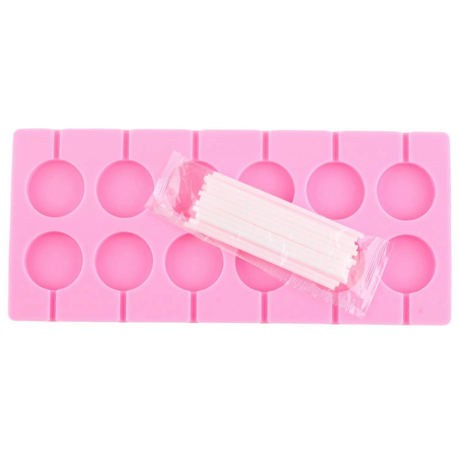 12Cavity Round Silicone Chocolate Mold for Candy Making and Baking, Nonstick Easy Release