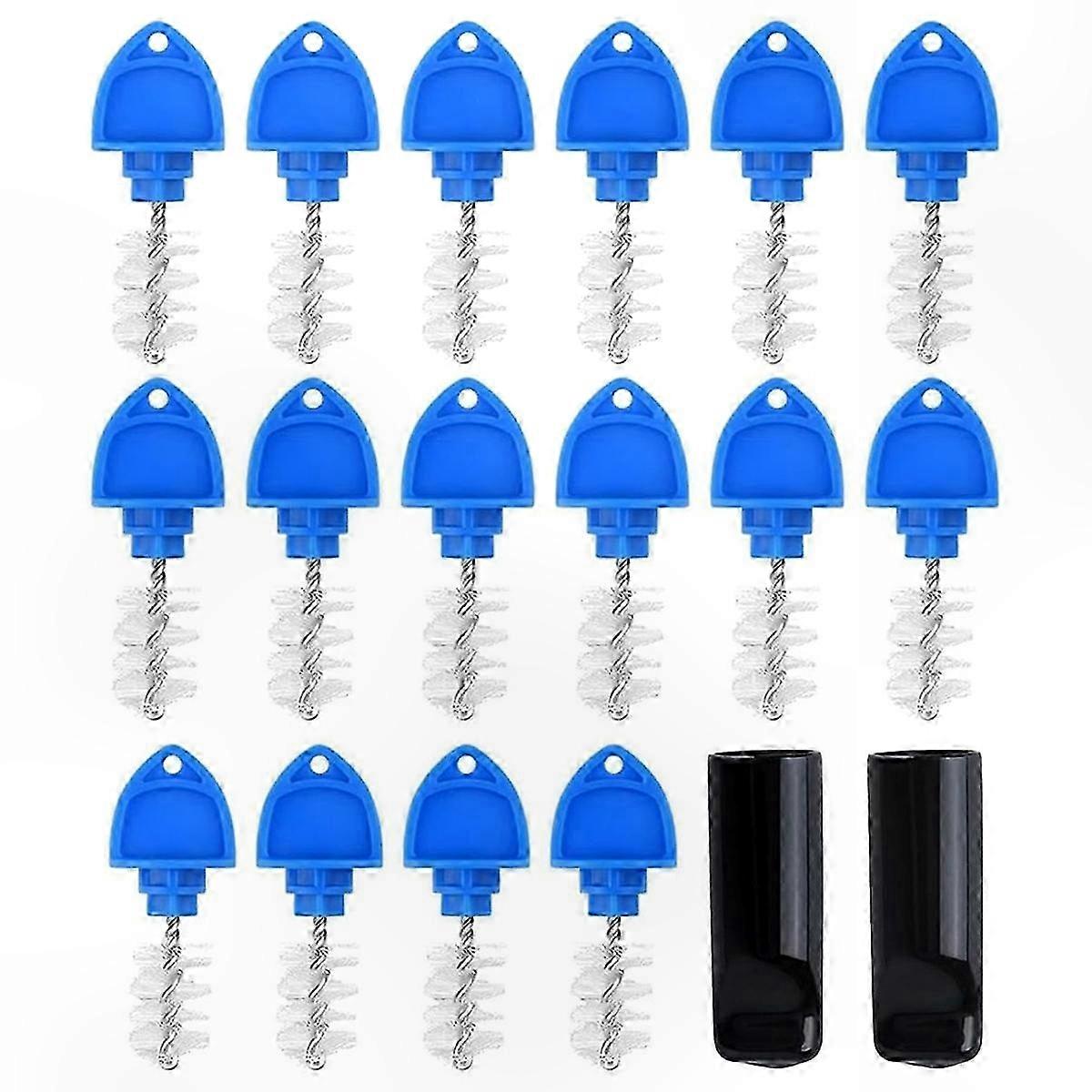 18-Pack Faucet Plug Covers for Draft Beer Taps Rubber Stopper Caps Cleaning Tool Kit