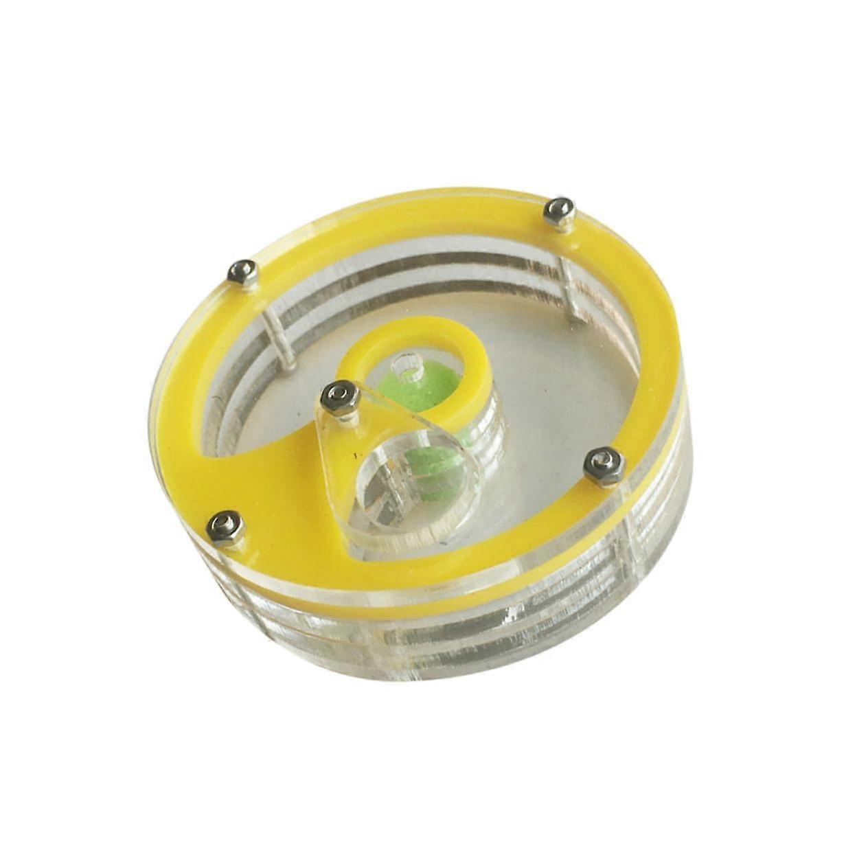 Round Acrylic Ant Breeding Box Nest with Humidity Control Sponge for Small Colonies Observation