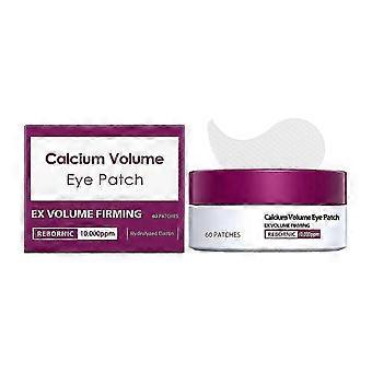 Volume Firming Eye Mask, 10,000ppm Calcium Carbonate, Collagen, Hyaluronic Acid, 60 Patches