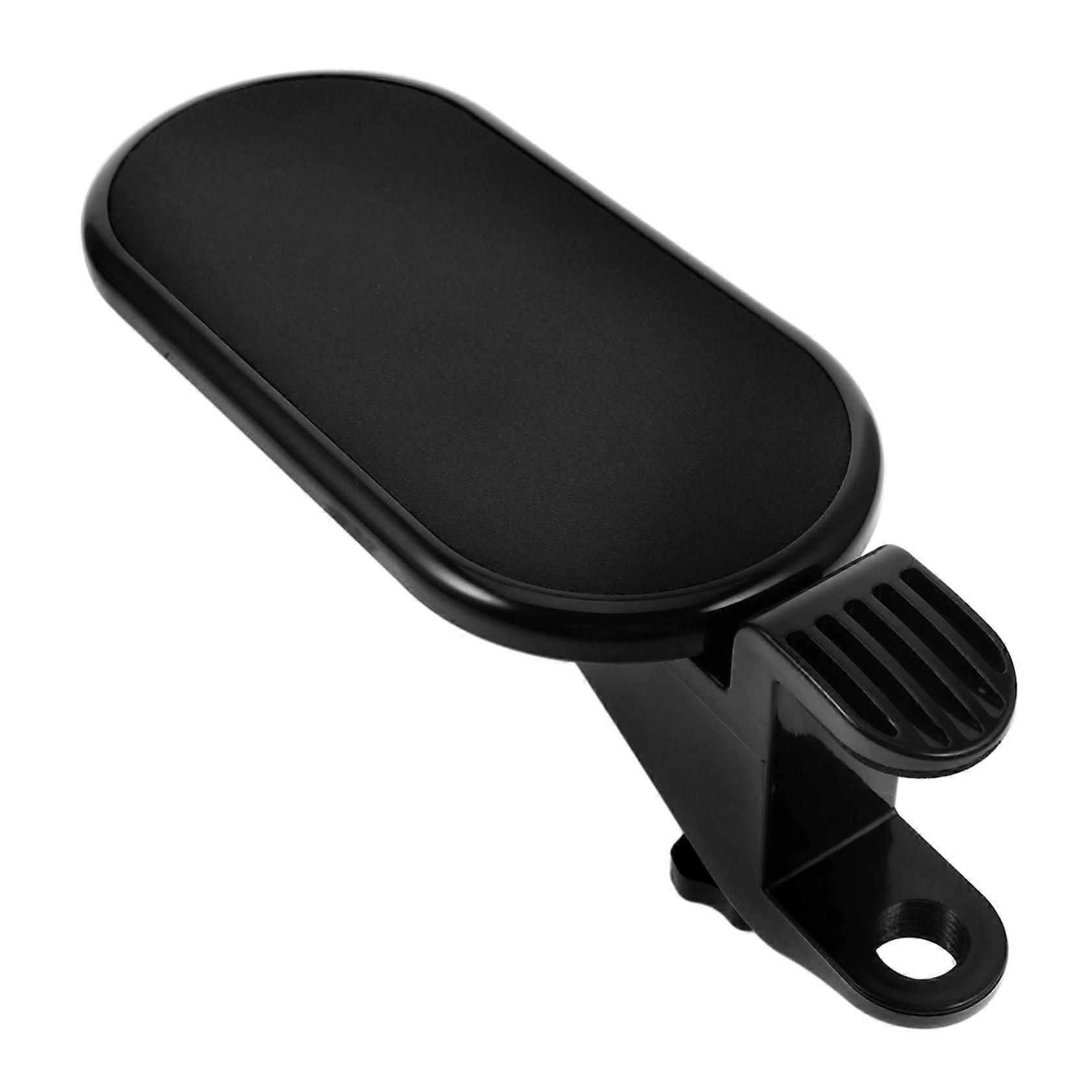 Ergonomic Desk Arm Rest Clampon Rotating Forearm Support with Foldable Cushioned Tray for Computer Keyboard and Mouse