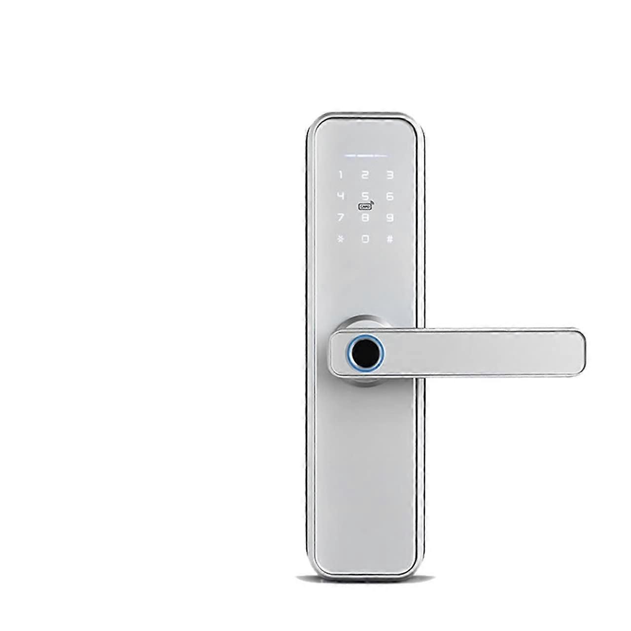 Smart Door Lock with Fingerprint, App Control for Tuya, Keyless Entry, Multiple Unlock Methods for Home