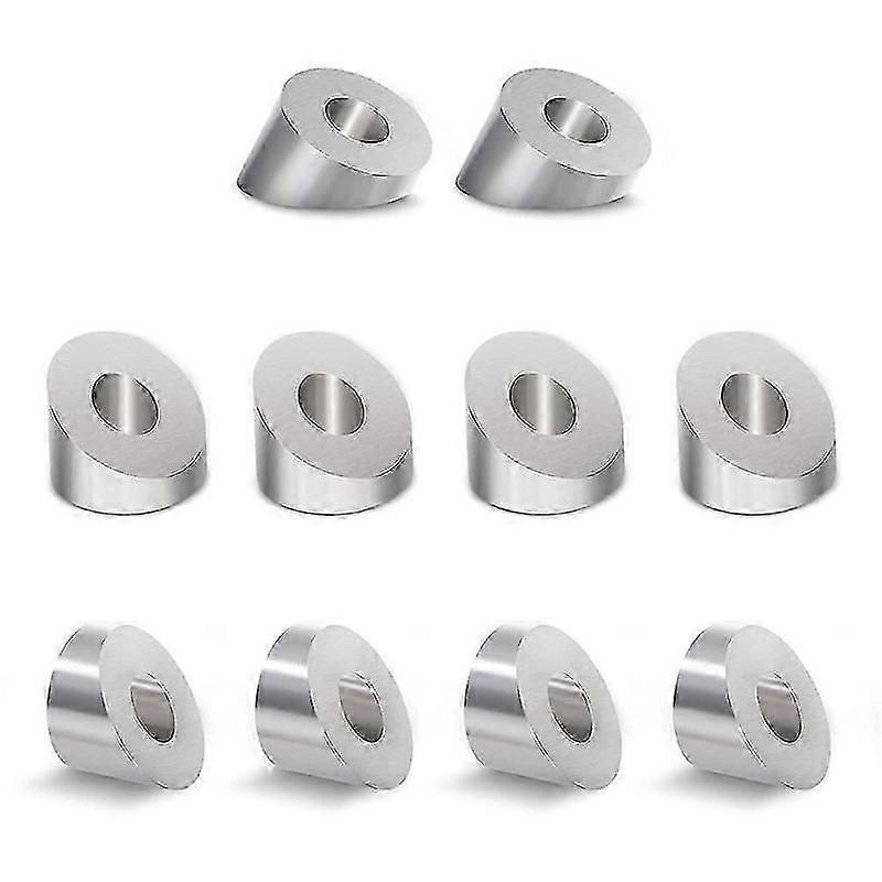 Stainless Steel Beveled Washer Angle 30 Degree 10 Pack