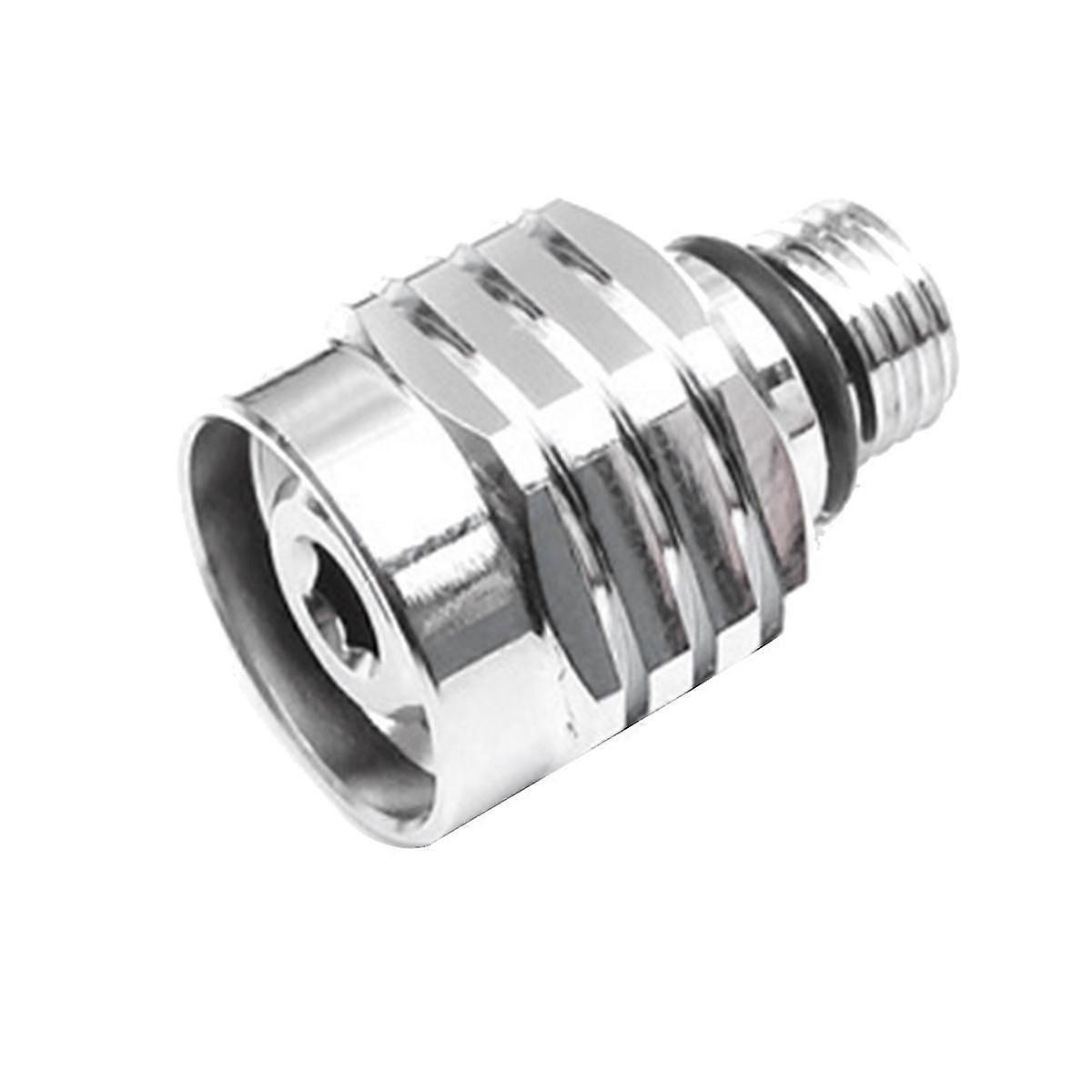 Scuba Diving Regulator Male 3/8-24 to Female 9/16-18 Hose Adapter Adjustable Copper Connector Tool