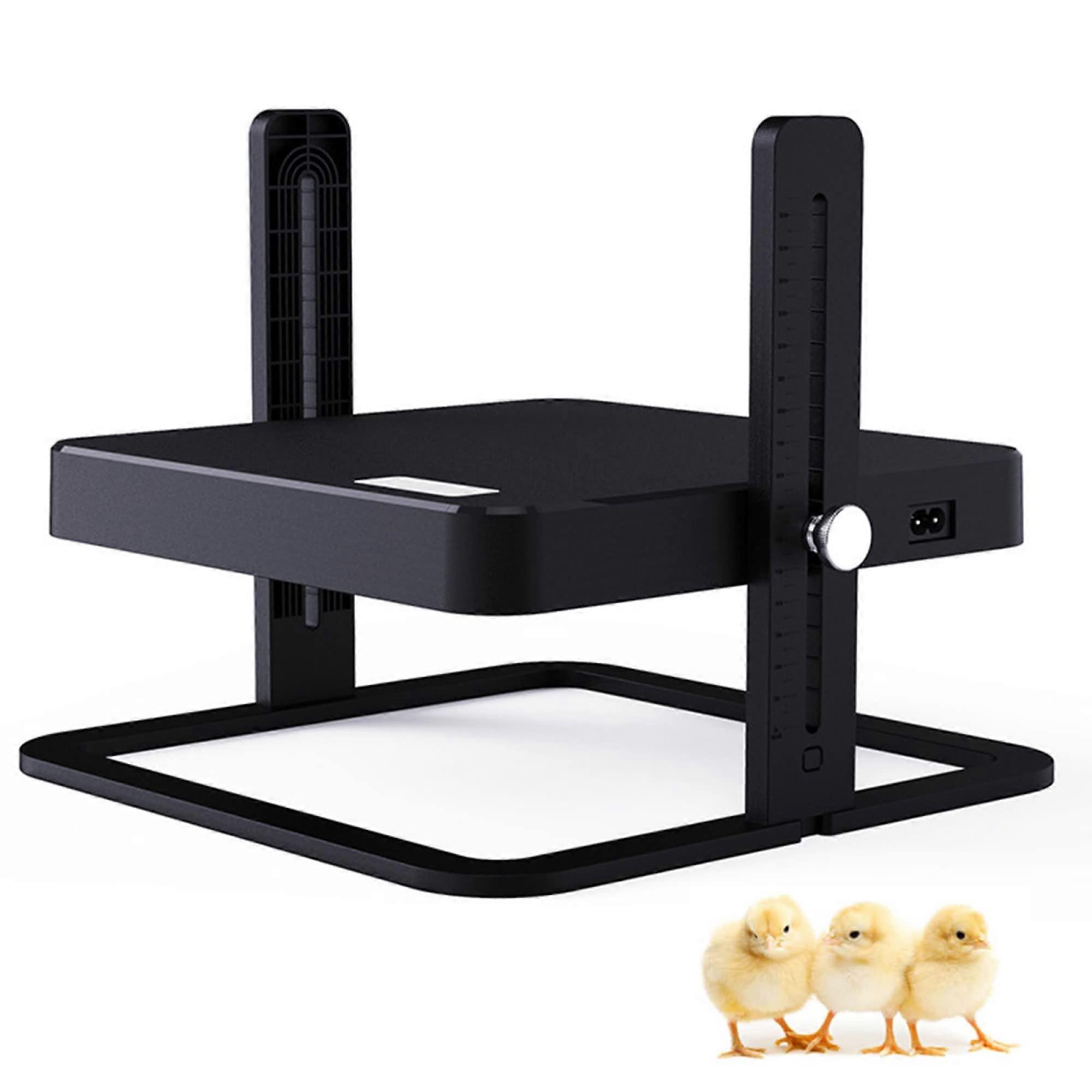 Chick Brooder Heating Plate 10.8 x 10.8 Inch Adjustable Height Safe Warmer for Chicks Ducklings