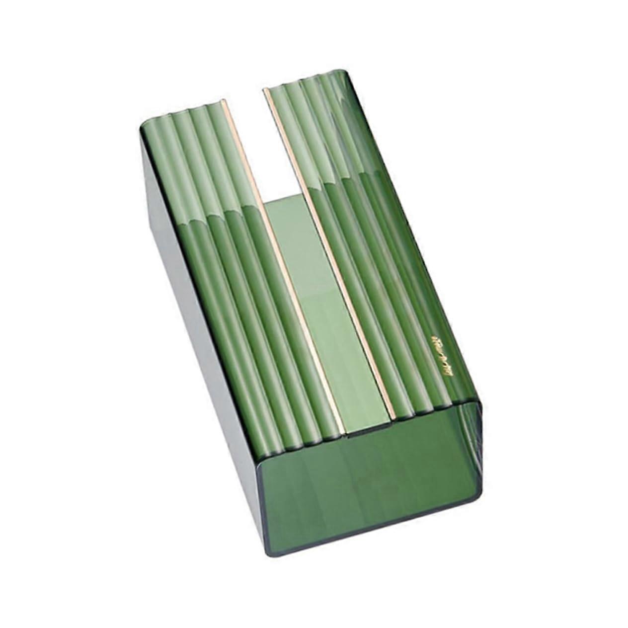 Wall Mounted Tissue Box SpaceSaving Napkin Holder for Bathroom Kitchen Easy OneHand Access