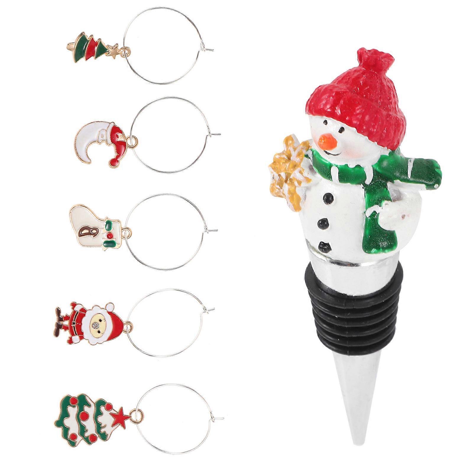 Snowman Set for Sealing 1Set Reusable with Cup Ring