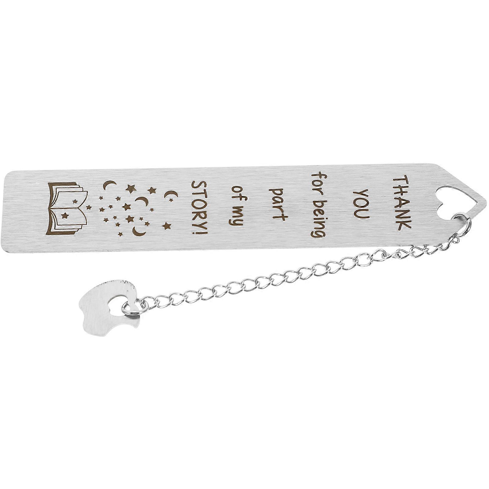 Simple Creative Bookmark for Reading Metal Book Mark Gift for Students
