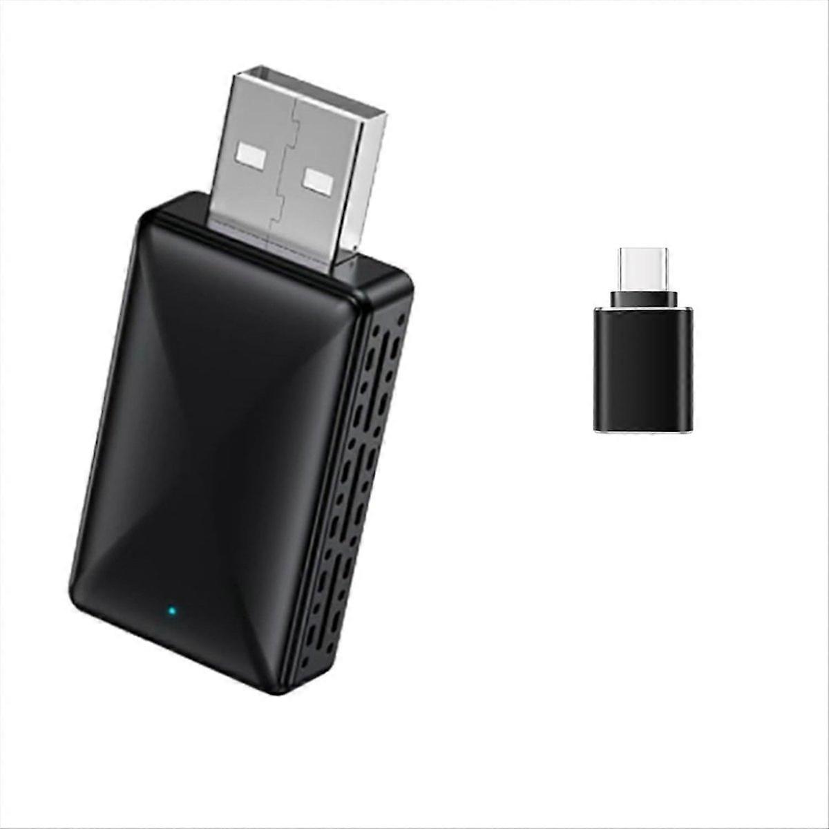 Wireless Dongle Plug&Play Android AUTO CarPlay Adapter Mini AI Box