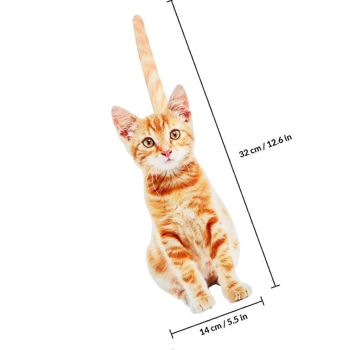 Roll Paper Rack Iron Cat Shape Shelf for 1Pcs Kitchen Paper Use