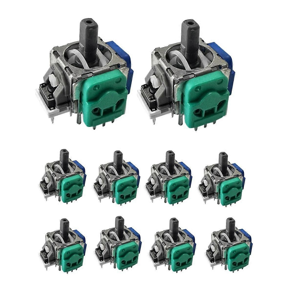 10PCS Hall Joystick Controller for Electromagnetic Joystick Analog Sensor Potentiometer Anti-Drift