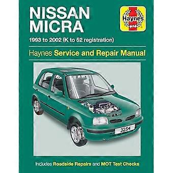 Nissan Micra Service och Reparationsmanual: 93-02