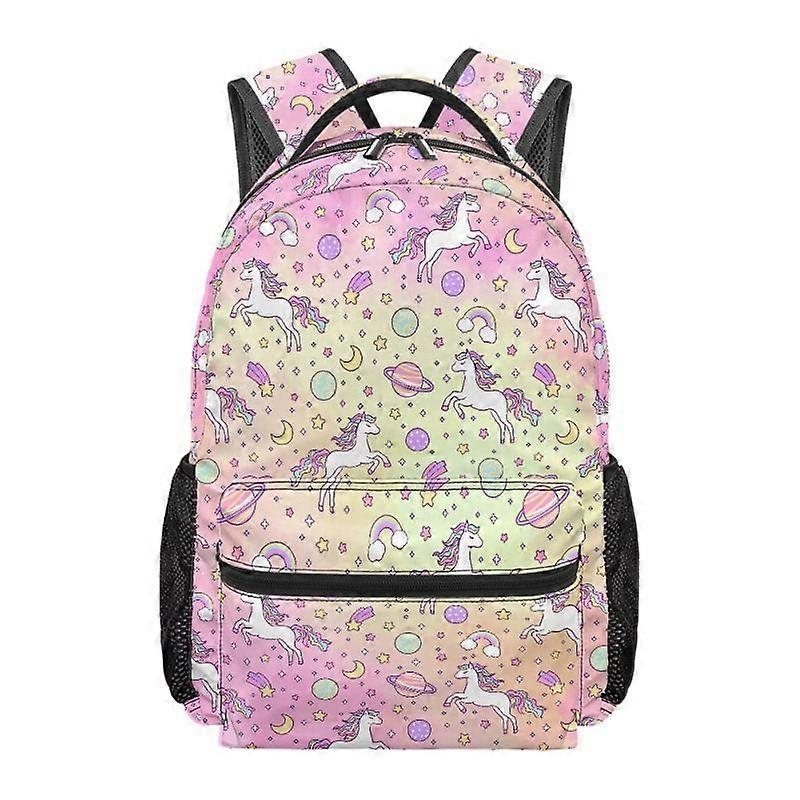 Colorful elementary school bag full print backpack backpack