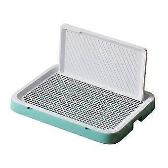 2026 New Dog Toilet Detachable Reusable Dog Potty Tray for Puppy Small Animals Indoor Medium Green
