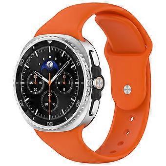XiHAMA Kompatybilny z Samsung Galaxy Watch 8 Classic 46MM/Galaxy Watch 8 40MM/44MM Miękki silikonowy pasek sportowy zamienny dla kobiet i mężczyzn