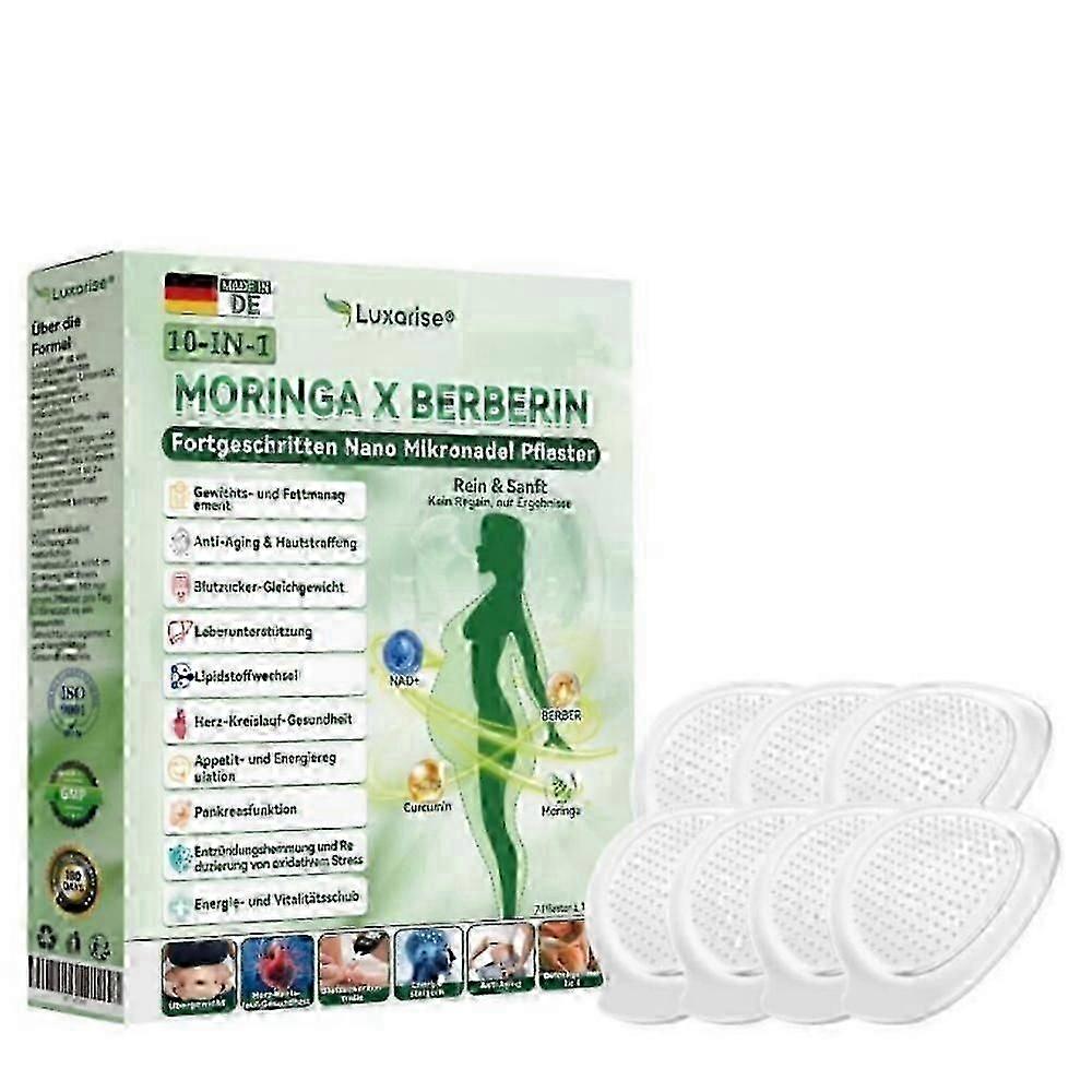 1-3Box 10-IN-1 MORINGA Advanced Nano Microneedle Patch