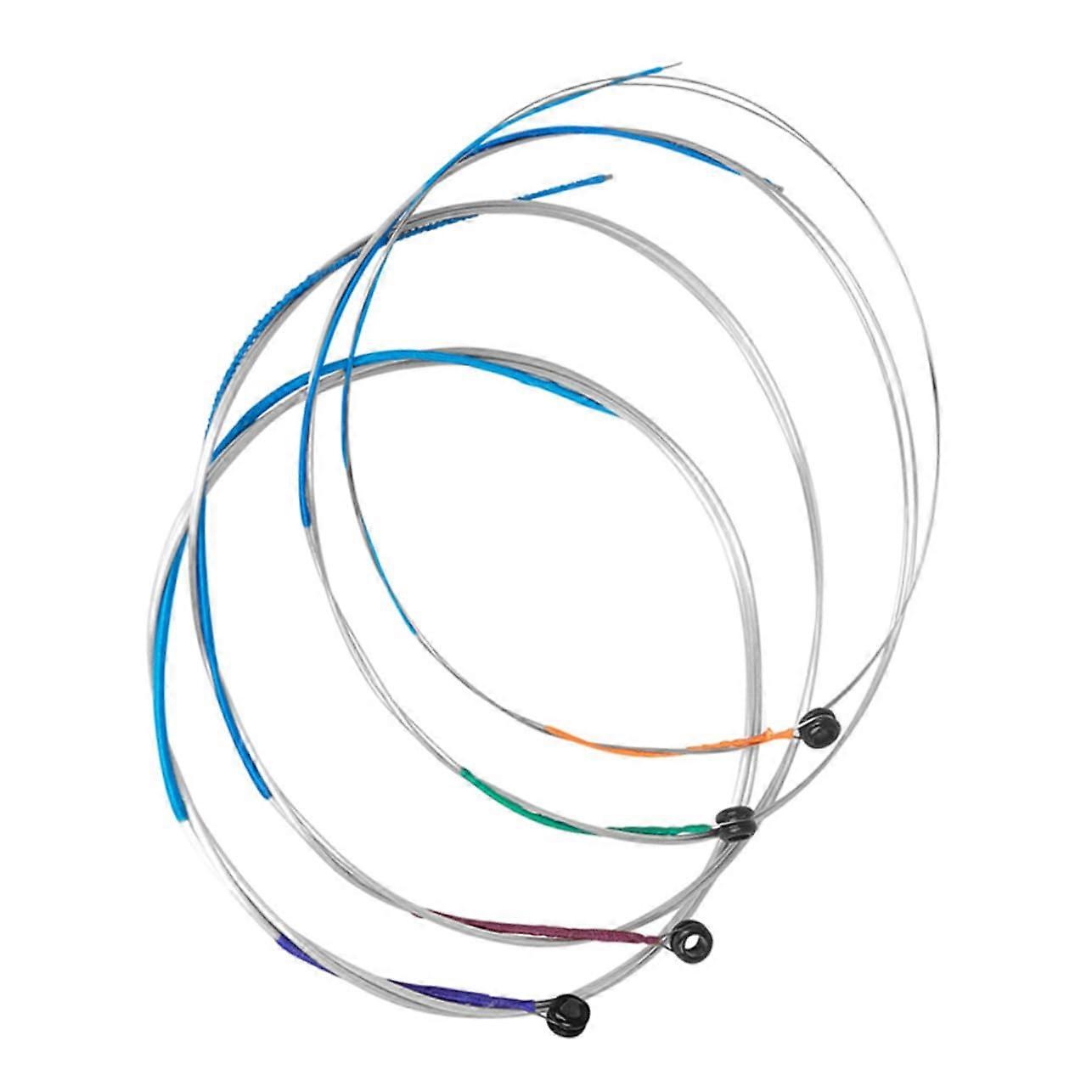 Violin String Set 4pcs, Beginner Student Violin Strings, Easy Replacement, Resonant Tone