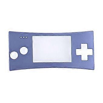 Cubierta frontal de la consola para reemplazo de carcasa para Game Boy Micro para GBM Carcasa frontal para reparación de carcasa Par