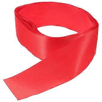 Red Solid Ribbon Double Faced Ribbon Race Finish Rope Sports Event Belt For Athletics Sports Belt Sprinting Line Bouquets Wrapping Accessory