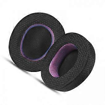 Replacement ear pads for SteelSeries Arctis Nova Pro - Black and purple mesh earcups Modelo: Versión de Bluetooth MC1