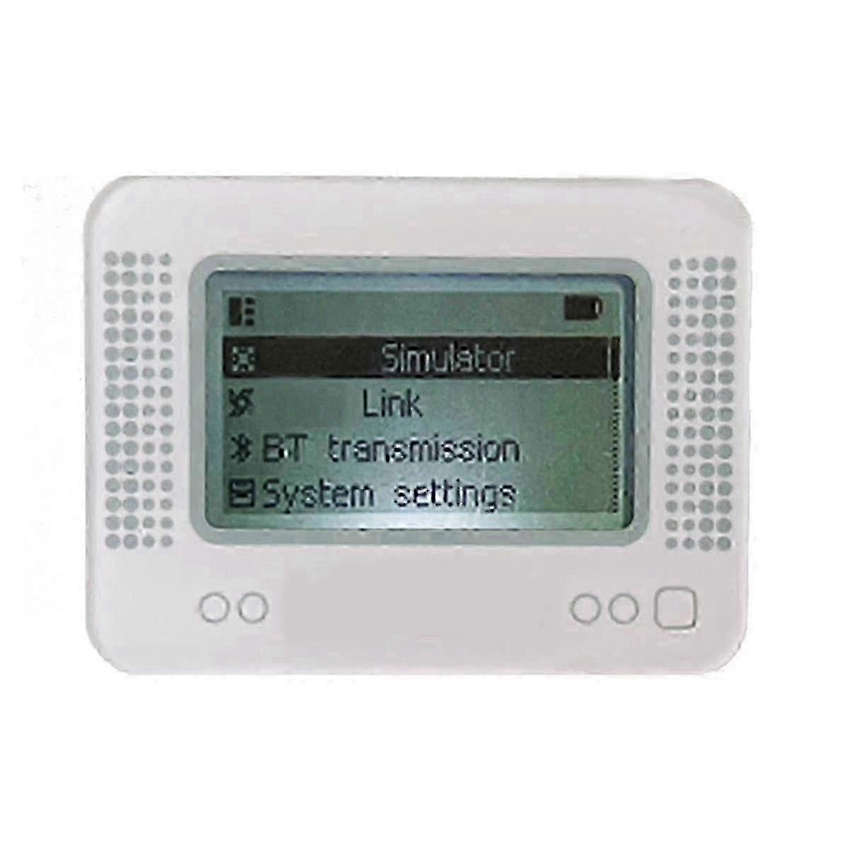 White Plastic Handheld Emulator for Amiibo NFC Character Induction, Offline Automatic Data Generation
