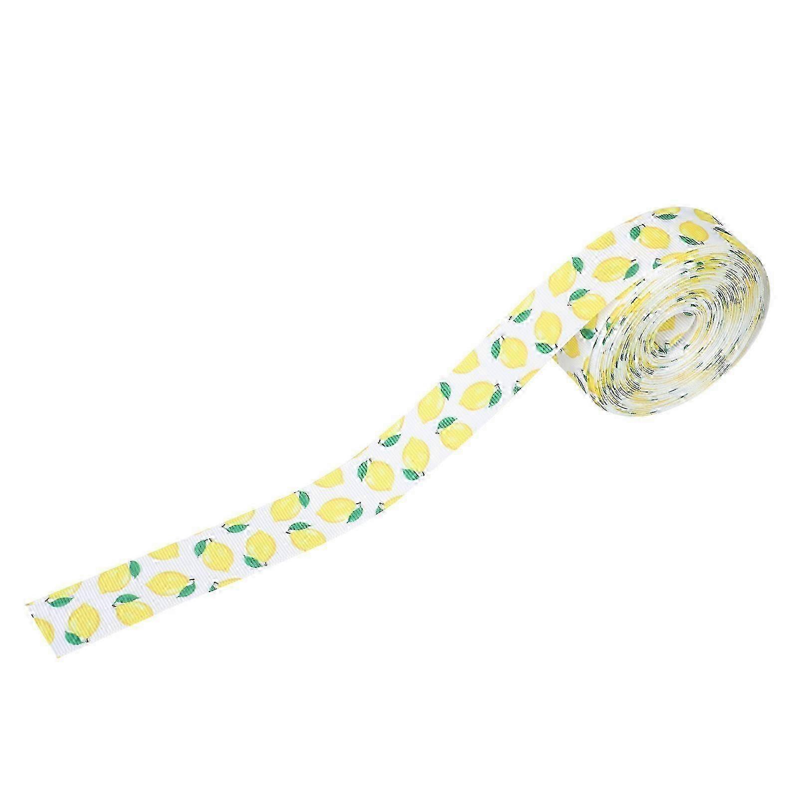 Boho Ribbons Crafts Decorative Ribbons Ribbon Shape Yellow Function 1 Roll