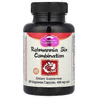Dragon Herbs, Rehmannia Six Combination, 100 Cápsulas Vegetarianas