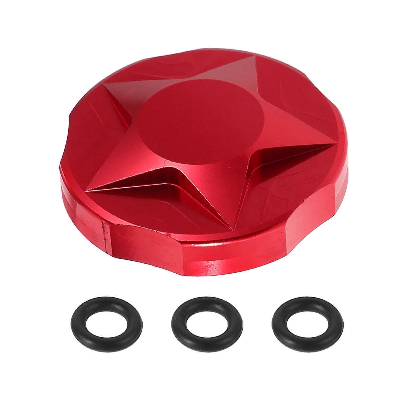 Front Fork Cap Cycling Air Fork Cap Protector Red Color