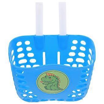 Children Bike Basket Plastic Front Basket for 1Pcs Kids Bike Storage