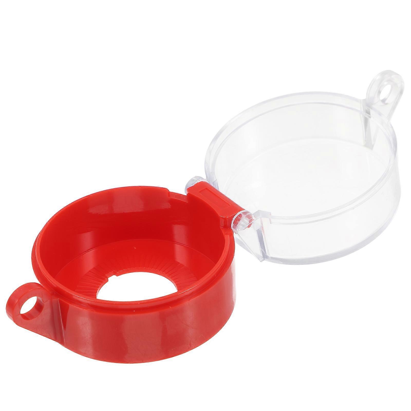 Emergency Stop Button Guard Push Button Protective Cover for Light Table Waterproof Switch Box Safety Button Cover for Wall Switch Clear Button Protec