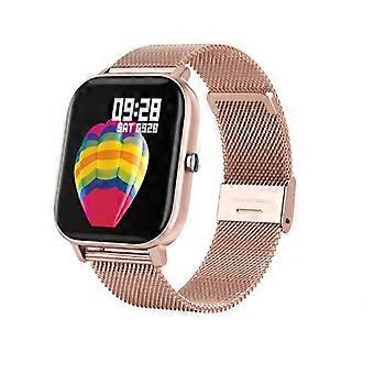 Reloj multideporte con pantalla táctil HD, color: Acero dorado Acero dorado