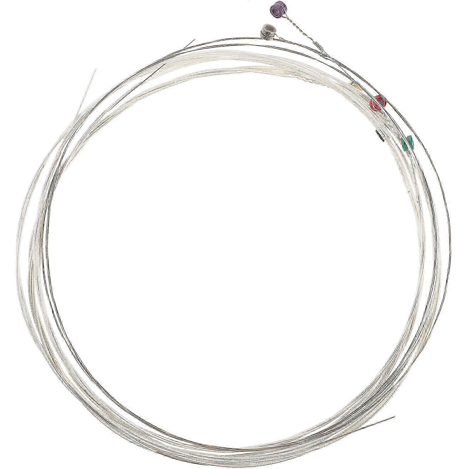 6pcs Guitar String Replacement Electric Guitar Folk Guitar String Accessory