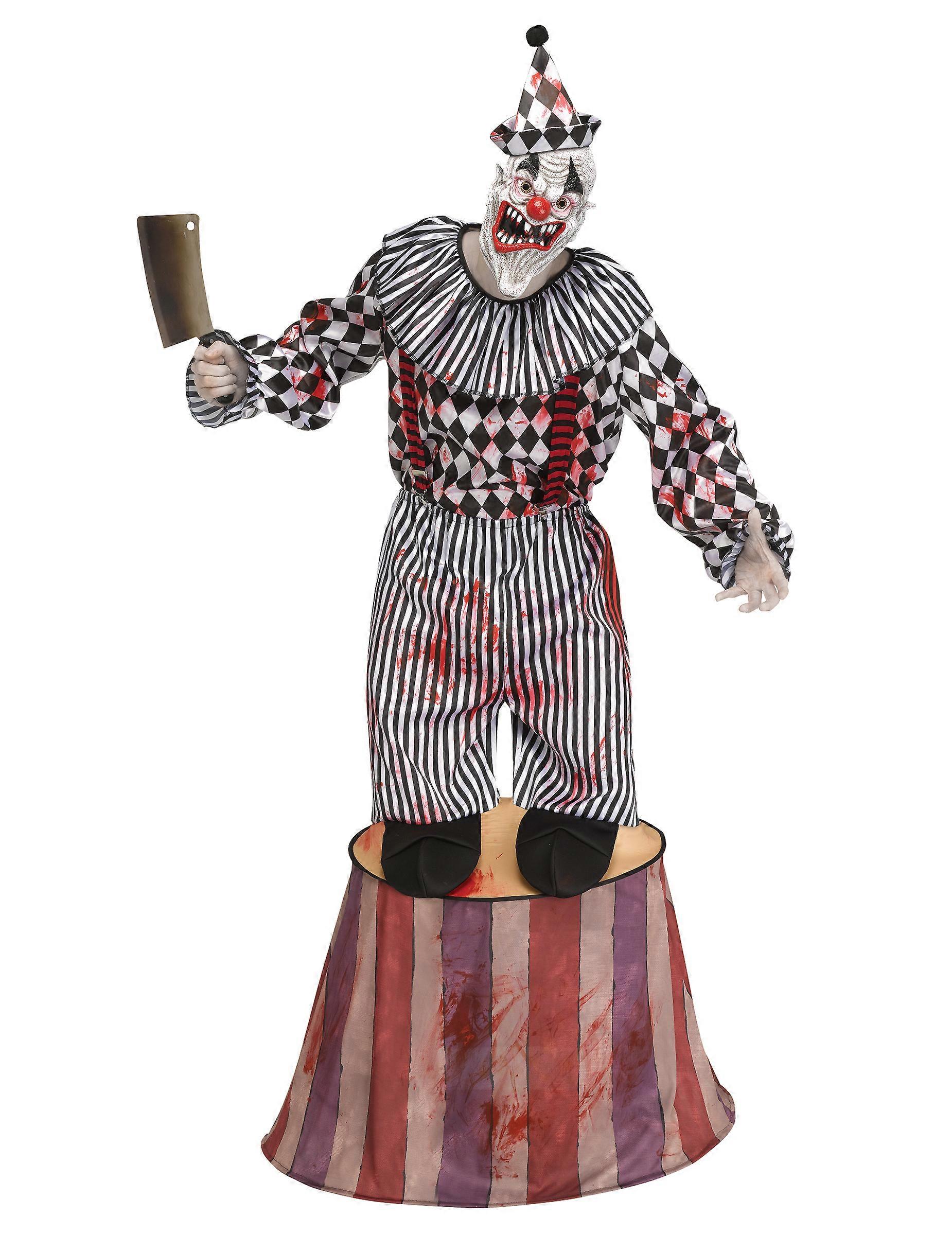 Terrifying clown big top costume