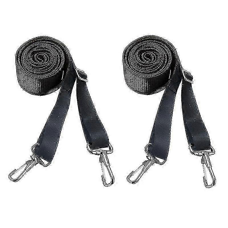 Marine Markise Webbing stropper med rustfritt stål Snap Loop Bimini Top Hardware PK