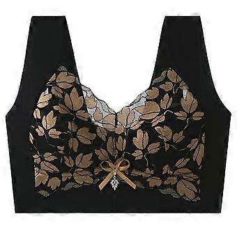 Plus-Size Kant Push Up Beha's voor Vrouwen Vrouwelijk Comfort Ademende BHLETTER Lingerie Ondergoed voor Dames Senioren