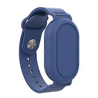 Waterproof Silicone Wristband Protective Case for Samsung Galaxy SmartTag 2, Blue
