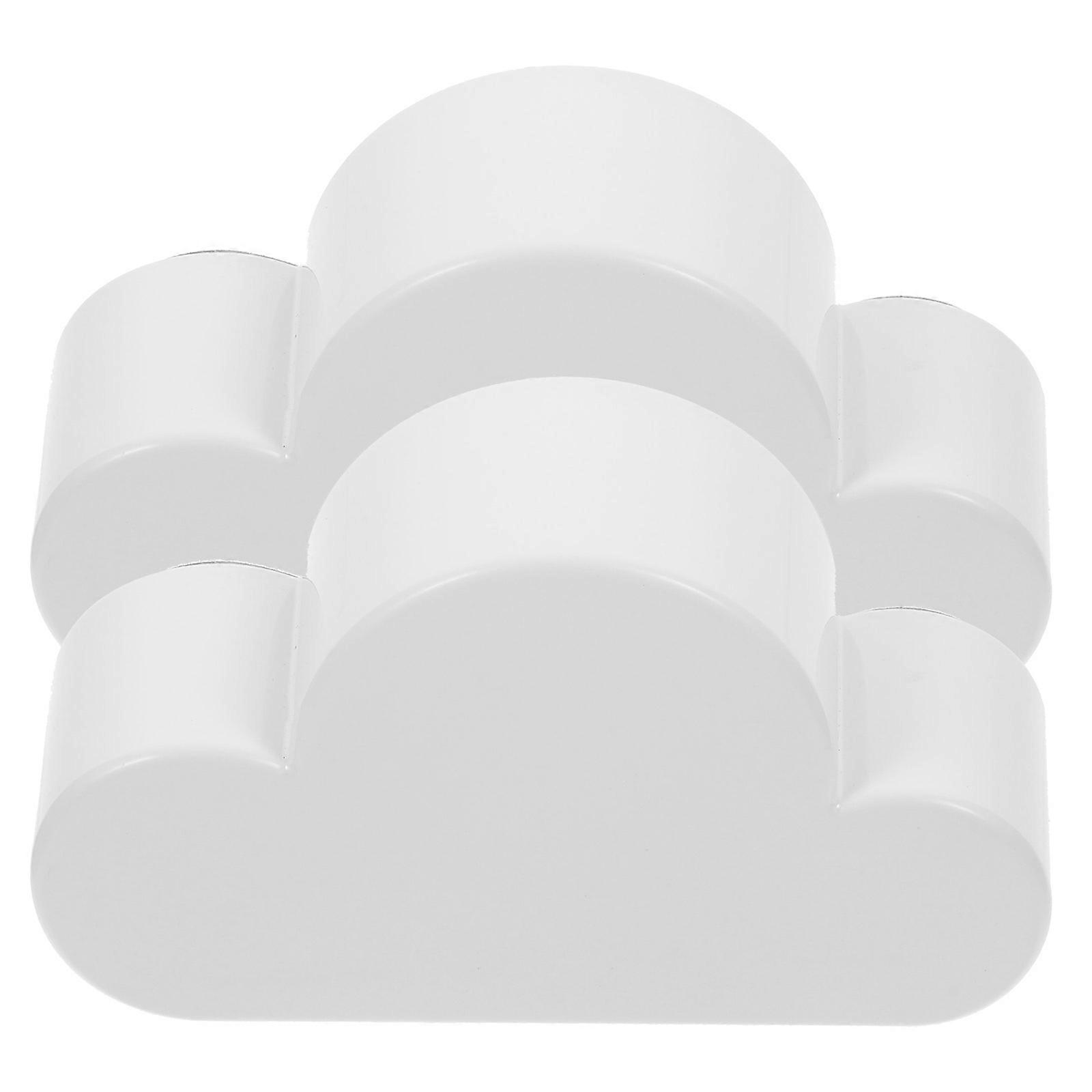 2pcs Cloud Shape Key Racks Exquisite Key Holders Wall Mount Hooks Creative Wall Mount Key Hooks