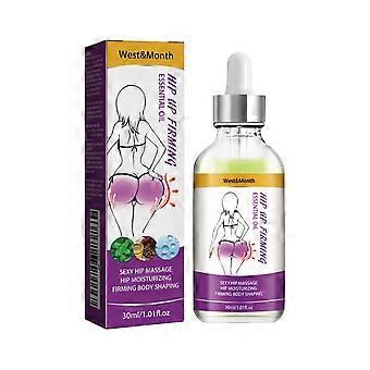 Óleo essencial para levantar e firmar os glúteos, suavizar as curvas, hidratar e modelar a região. Essência de beleza para os glúteos, 30ml.
