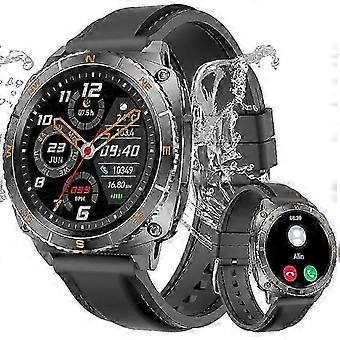 LC319 GPT KI-Smartwatch mit ChatGPT, 1,43-Zoll-AMOLED-Display (466 x 466 Pixel), drehbare Krone, über 100 Sportmodi, Schwarz