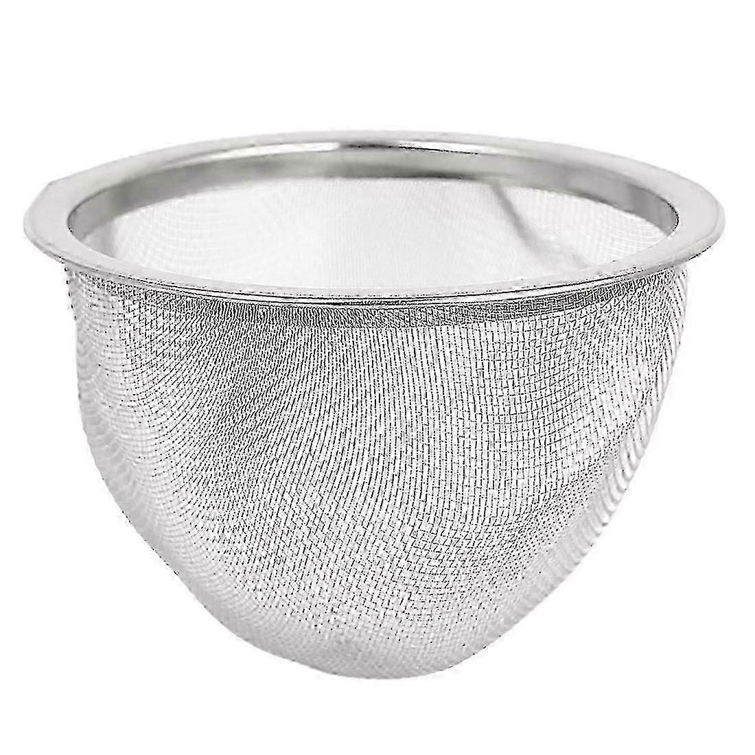 Metallfilter for tekanne, 70 mm diameter, tebladsil