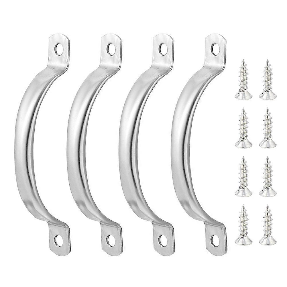 20pcs Furniture Drawer Handle Wardrobe Grips Cupboard Door Knobs (Silver)