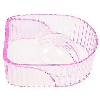 Acrylic Nail Polishing Bowl for Manicure Use 3Pcs Pink Color